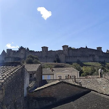 Vue Sur Les Remparts De La Cite Medievale -clim-4pers Lejlighed Carcassonne